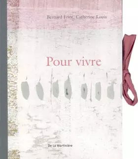 Couverture du produit · Pour vivre