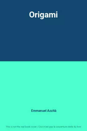 Couverture du produit · Origami