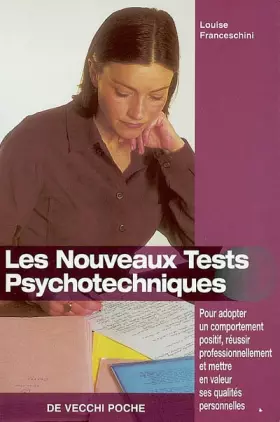 Couverture du produit · Les nouveaux tests psychotechniques