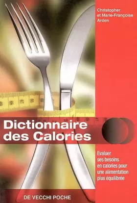 Couverture du produit · Dictionnaire des Calories