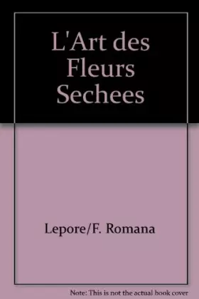 Couverture du produit · L'Art des Fleurs Sechees