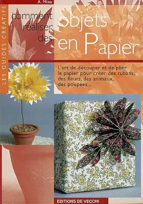 Couverture du produit · Comment réaliser des objets en papier