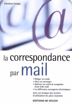 Couverture du produit · La correspondance par mail