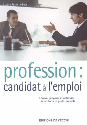 Couverture du produit · Profession : candidat à l'emploi