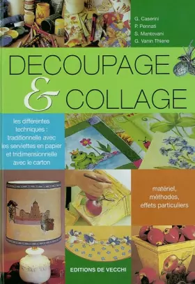 Couverture du produit · Découpage et collage