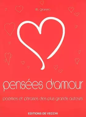 Couverture du produit · Pensées d'amour