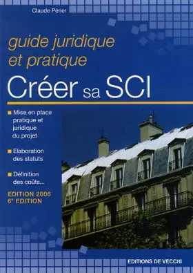 Couverture du produit · Créer sa SCI
