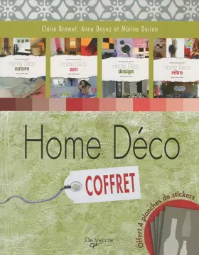 Couverture du produit · Coffret Home Déco: Nature; Zen; Design; Rétro
