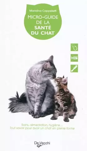 Couverture du produit · Micro-guide de la santé du chat