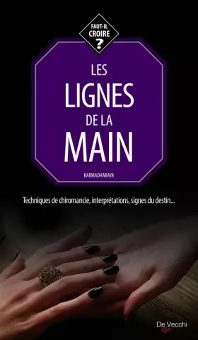 Couverture du produit · Les lignes de la main