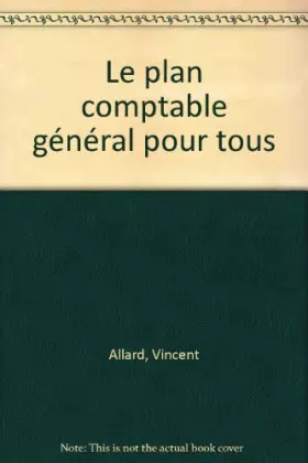 Couverture du produit · Le plan comptable général pour tous