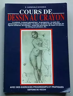 Couverture du produit · Cours de dessin au crayon
