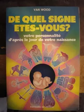 Couverture du produit · De quel signe êtes-vous?