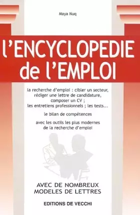 Couverture du produit · L'encyclopédie de l'emploi