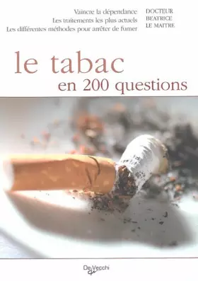 Couverture du produit · Le tabac en 200 questions