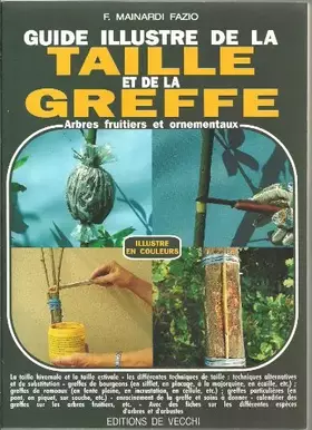 Couverture du produit · Guide illustré de la taille et de la greffe