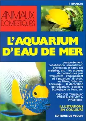 Couverture du produit · L'aquarium d'eau de mer