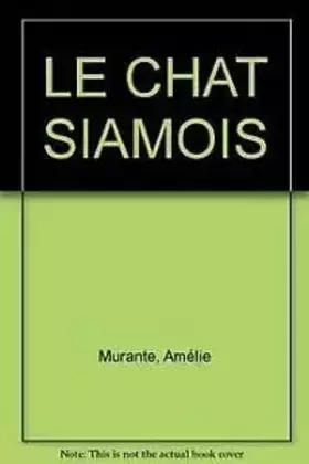 Couverture du produit · Le Chat Siamois