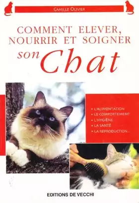 Couverture du produit · Comment élever, nourrir et soigner son chat