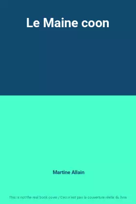 Couverture du produit · Le Maine coon