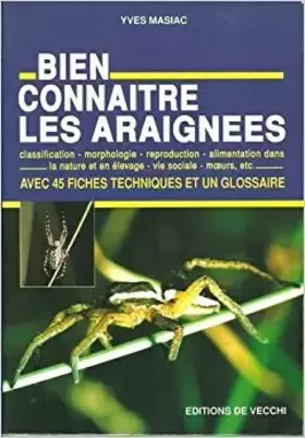 Couverture du produit · Bien connaître les araignées