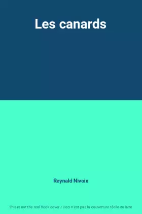Couverture du produit · Les canards