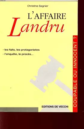 Couverture du produit · L'affaire Landru