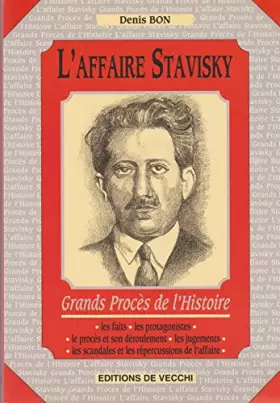 Couverture du produit · L'affaire Stavisky