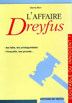 Couverture du produit · L'affaire Dreyfus