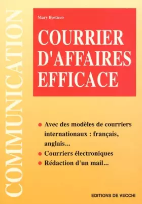 Couverture du produit · Courrier d'affaires efficaces