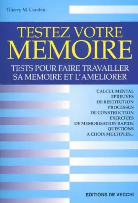 Couverture du produit · Testez votre mémoire