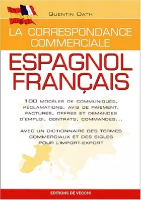 Couverture du produit · Correspondance commerciale, espagnol-français