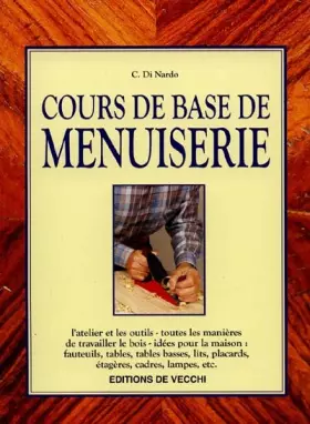 Couverture du produit · Cours de base de menuiserie