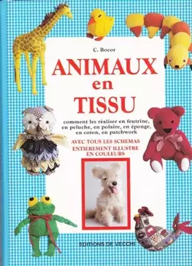 Couverture du produit · Animaux en tissu