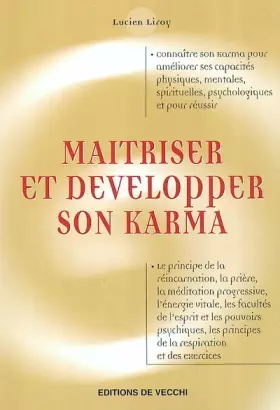 Couverture du produit · Maîtriser et développer son karma