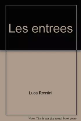 Couverture du produit · Les entrees