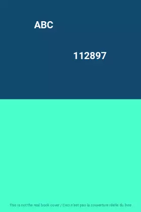 Couverture du produit · ABC                                                                                           112897
