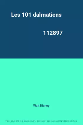 Couverture du produit · Les 101 dalmatiens                                                                            112897