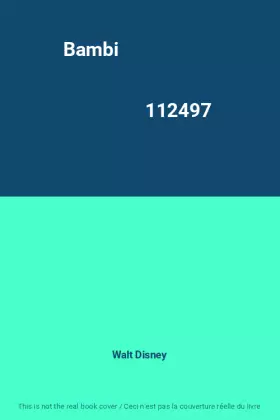 Couverture du produit · Bambi                                                                                         112497