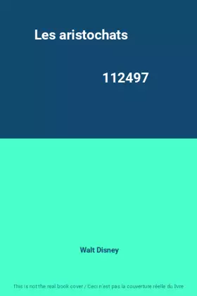 Couverture du produit · Les aristochats                                                                               112497