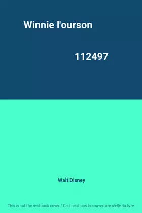 Couverture du produit · Winnie l'ourson                                                                               112497
