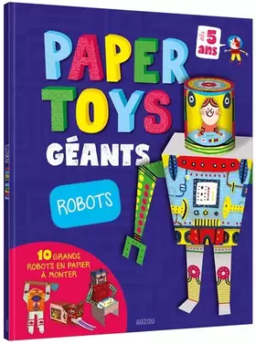 Couverture du produit · Papertoys géants - Robots