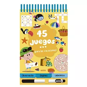 Couverture du produit · 45 juegos... ¡para las vacaciones!