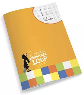 Couverture du produit · Mon cahier d'écriture Loup