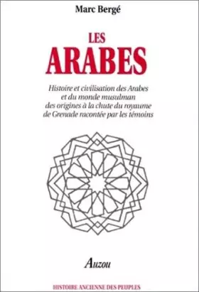 Couverture du produit · Les Arabes