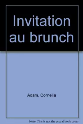 Couverture du produit · Invitation au brunch