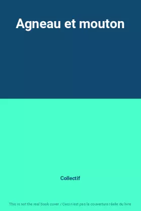 Couverture du produit · Agneau et mouton