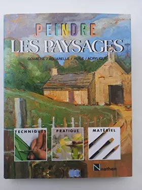 Couverture du produit · Peindre les paysages