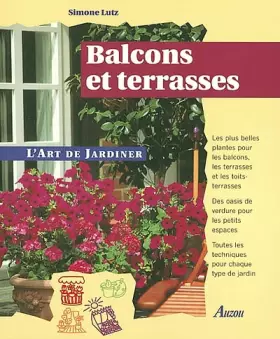 Couverture du produit · Balcons et terrasses