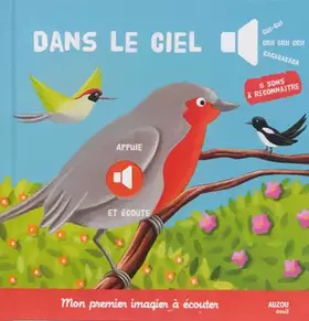 Couverture du produit · Dans le ciel (Collection Mon premier imagier à écouter)
